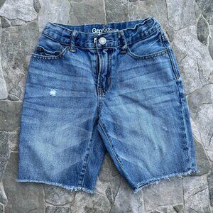 GAP KIDS 1969 Distressed Jean Shorts Size 7 Regular